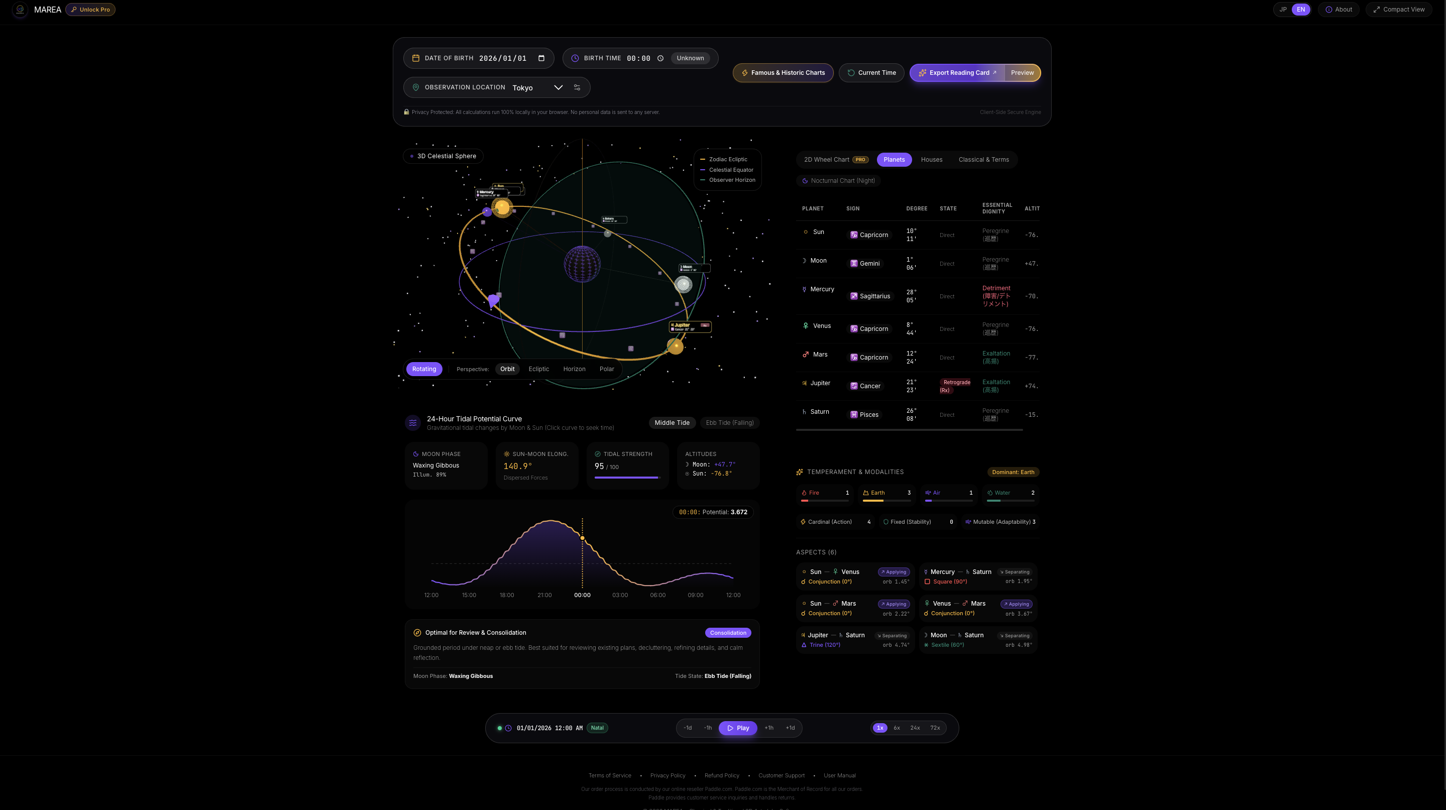 MAREA Free Edition Main Overview